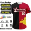#2 - New Guinea - Black & Red