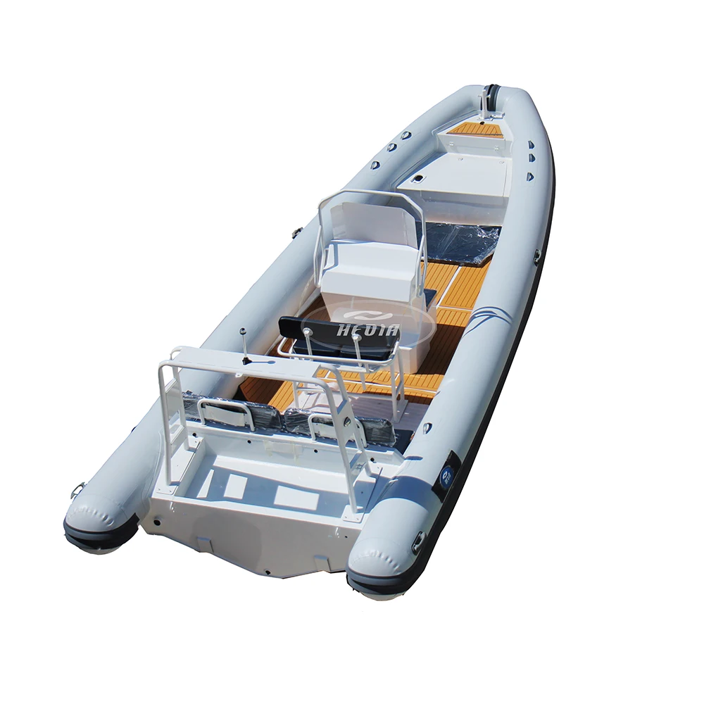 Hidea rib boat 860 орка гипалон Полужесткий Глубокий v-образный алюминиевый корпус надувные rhib лодки яхта Роскошная ребристая лодка 28