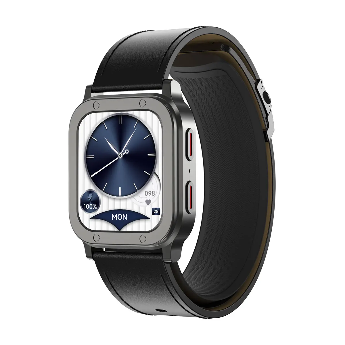 RESEE 2024 Smart Watch with IP67 Waterproof Touch Screen Heart Rate Monitor AI Voice Assistant Fashion Smart Watches