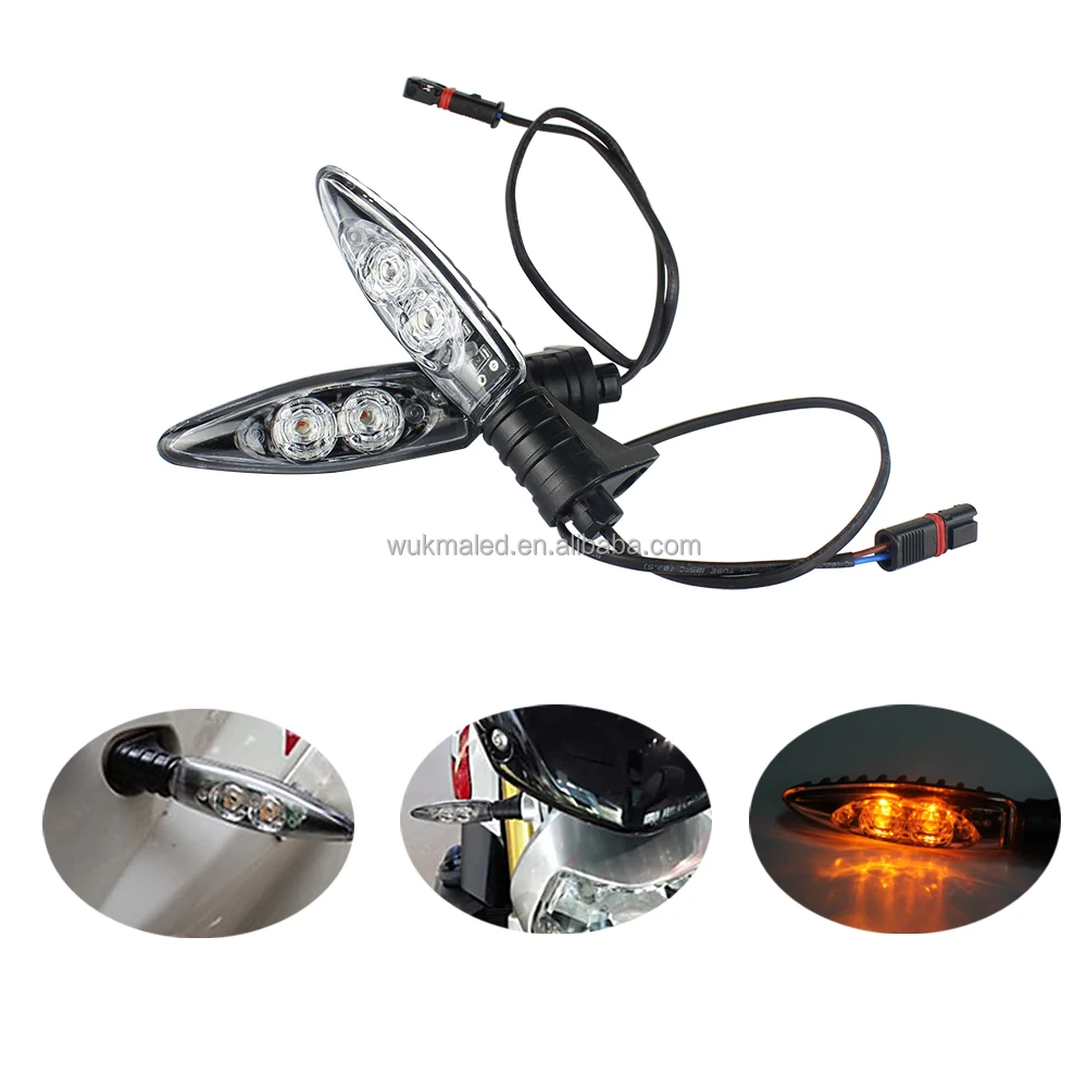 Front Turn Signal Light with Protector Grille Guard Cover For R1200GS ADV R1200GS Motorcycle Accessories