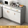 [Three doors, three drawers] Gray + White 120cm