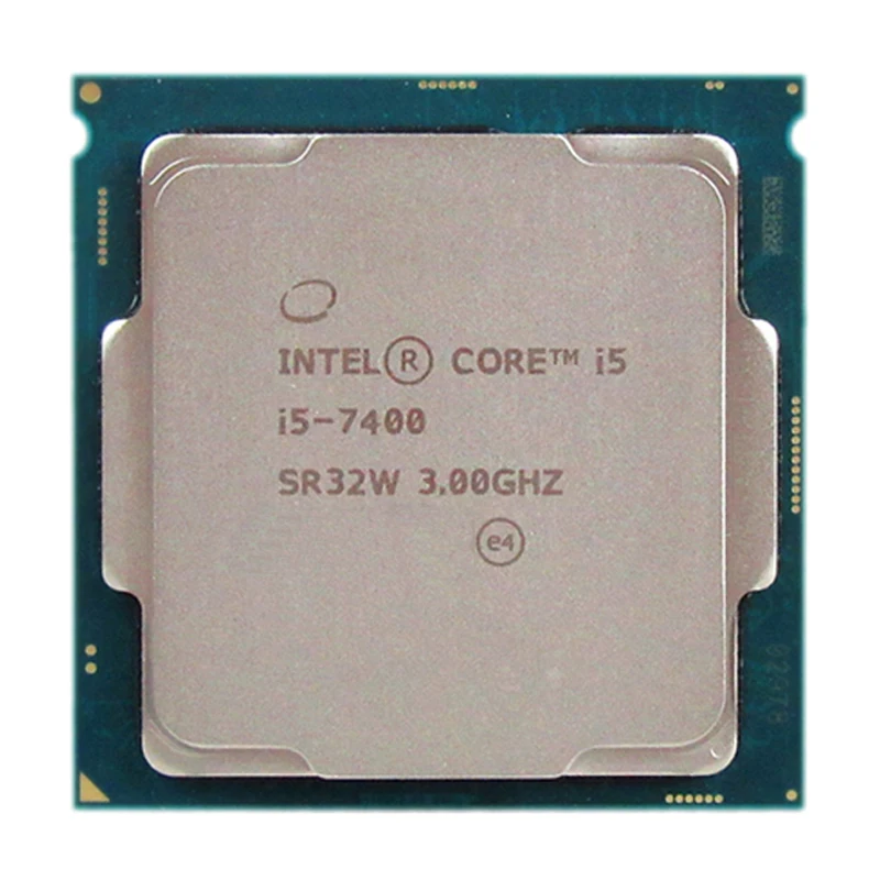 PC Core I5 Processor Cpu I5 7400 Quad Core 3.0GHz 6MB Cache 
