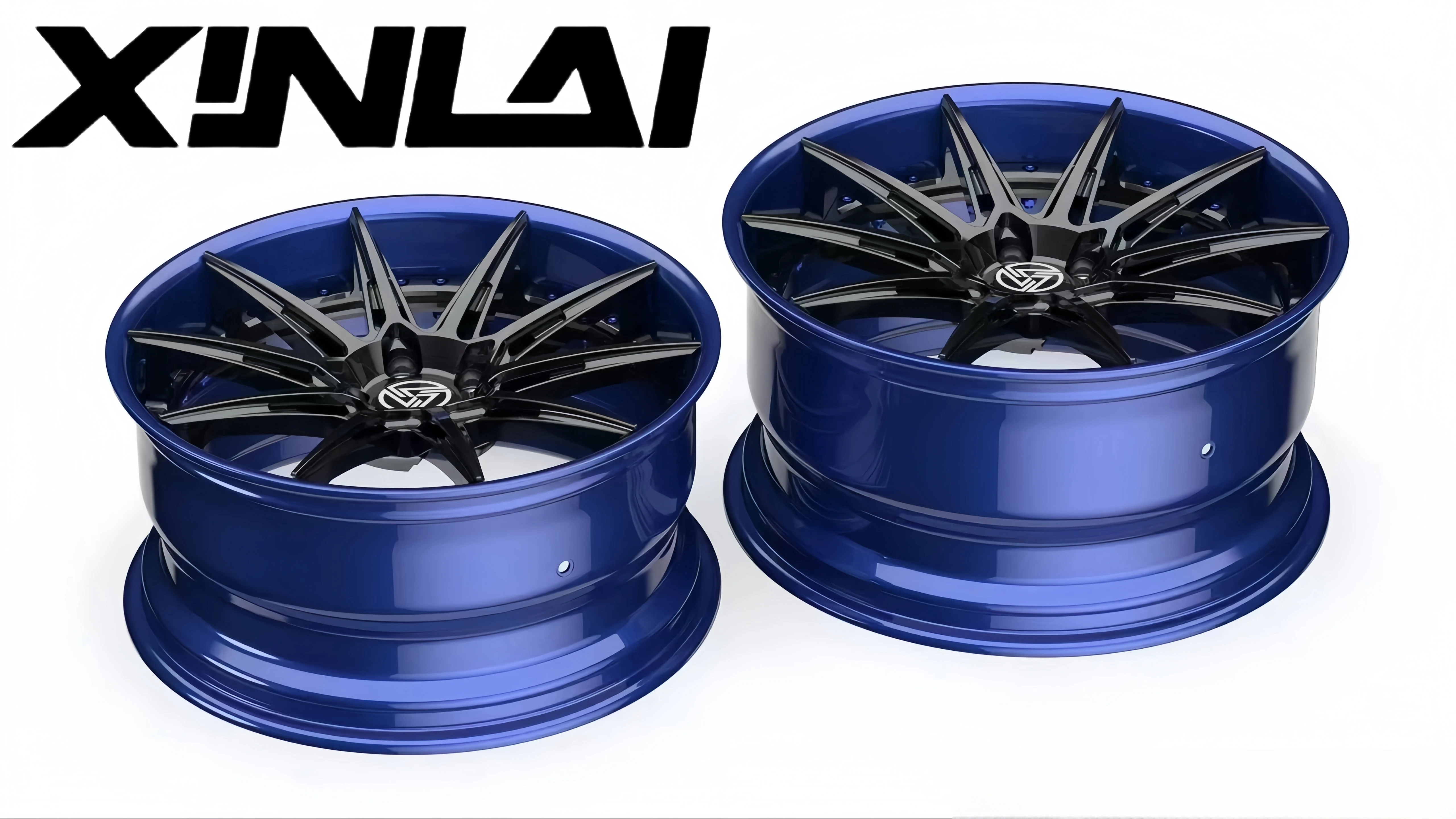 XINLAI Hot Sale 2 Piece Forged Brushed Polished 5x120 5x112 5x114.3 18 19 20 21 22 Inch Wheel for Racing Car Wheel - Image 5