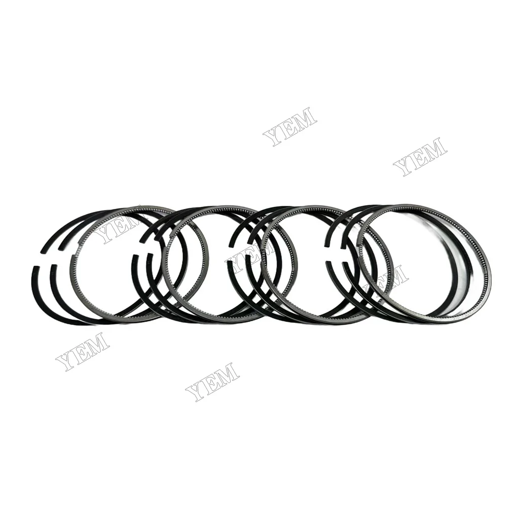 4 Sets N844 STD Piston + Ring for Shibaura N844 Excavator Engine Parts 4