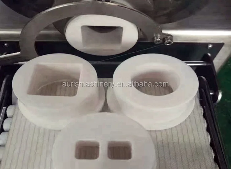 Automatic Commercial Cookie Making Molding Frozen Cookie Dough Extruder Machine