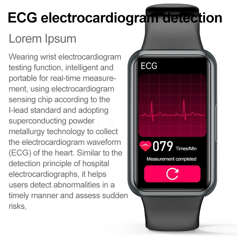 Ladies Smart Watch Waterproof Smartwatch Android With Sos Temperature, Lipid, Hr Alarm Bracelet Watch 1.47" Unisex Smart Watches