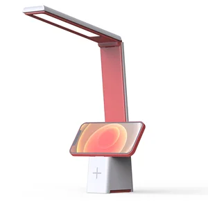 Desktop Mobile Phone Holder Table Lamps for Studying Reading