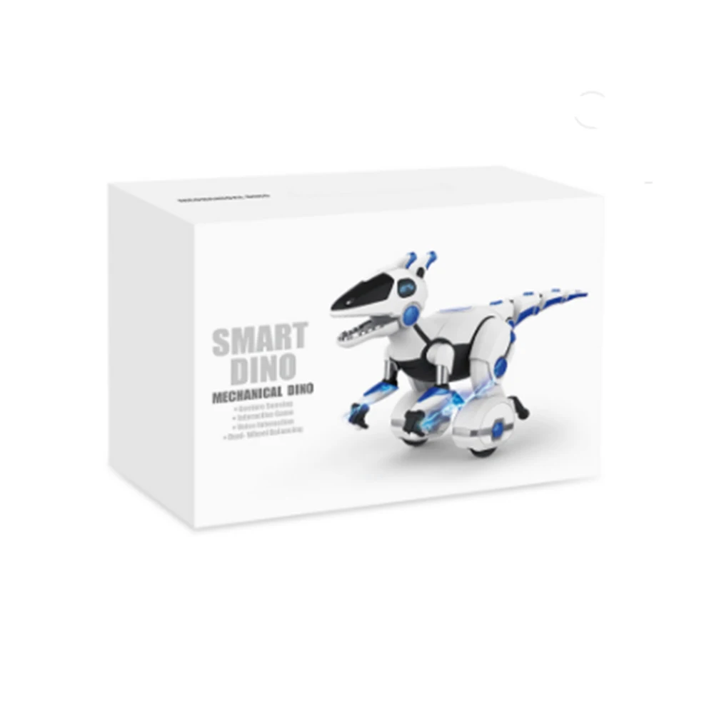Newest Dinosaur Robot Remote Control Walking RC Robot Toy Interactive Dancing Singing Missiles Launching Intelligent Dino Robot