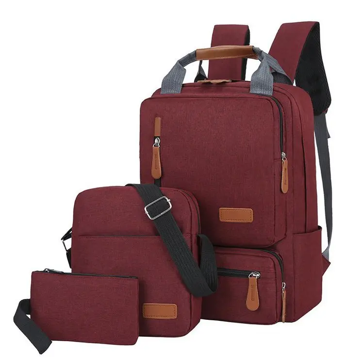 Large Capacity Smell Proof Backpack Laptop 17 Inch Waterproof Laptop Bags  for Men Office