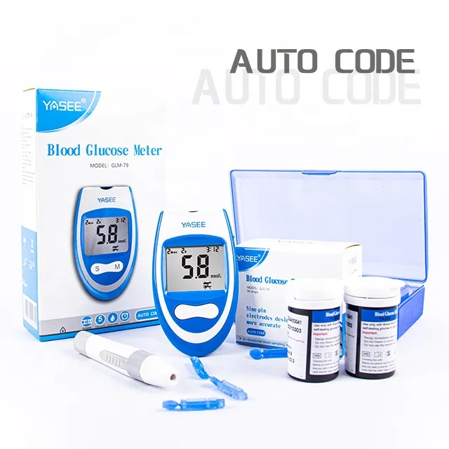 Professional Manufacturer Multi Function Easy Digital Blood Glucometer Blood Sugar Measuring Equipments
