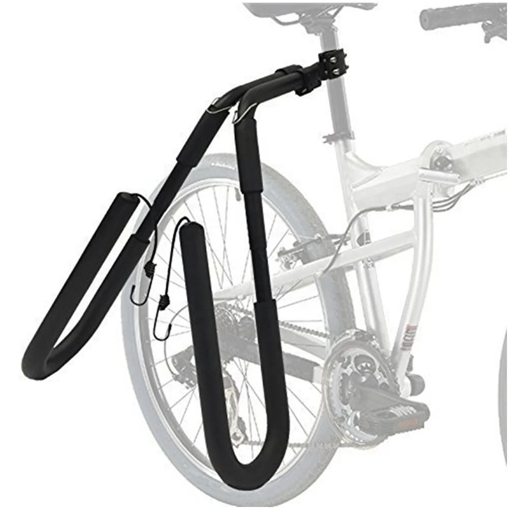 Surfboard Easy Load Rack Adjustable Bike Surfboard Rack Bicycle Surfing Carrier for Sale
