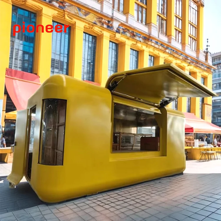 Trailer de Comida Rápida Móvel Carrinho de Venda de Rua Caminhão de Sorvete para Venda