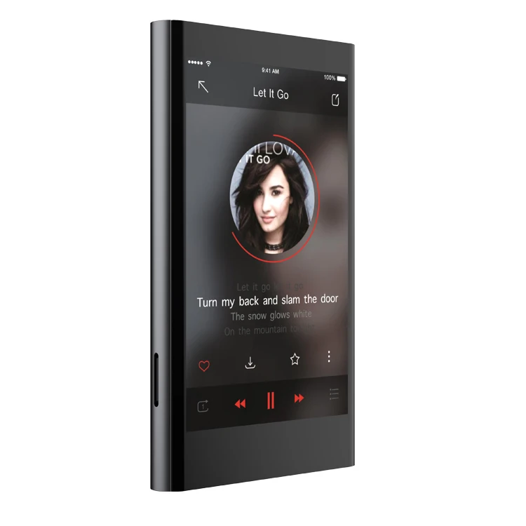 Hbnkh Mp3 Player with Display Screen Wifi Mp5 Player Kit Box  Portable Walkman with FM Radio Video Recording BT Music Player