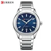 2 Silver Case Blue Dial
