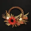 QH326050 Half Flower Wreath (without light)