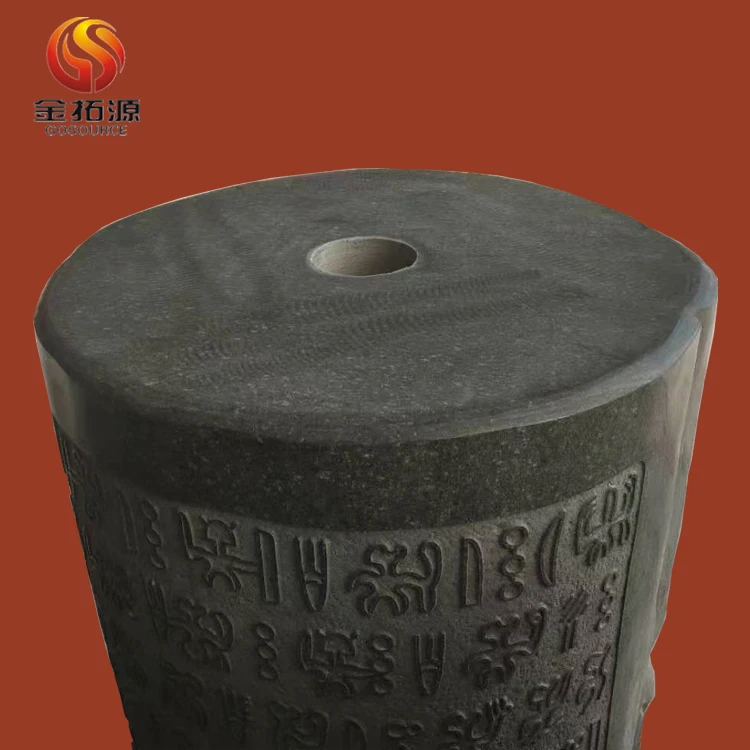 Factory Custom Stone Carvings and Sculptures Wholesale Graite Stone Carved Garden Tiki Statue