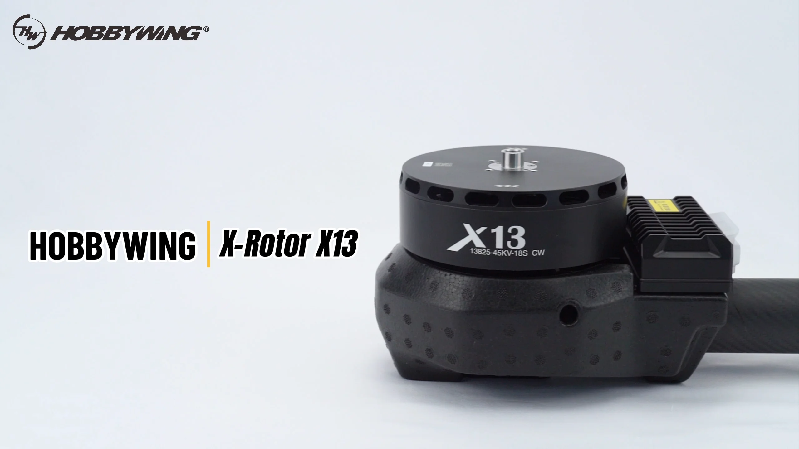 Heavy Lift Drone Motors 95kg Motor 18s 14s Foc Drone 50kg Thrust Payload Hobbywing 2023 X13