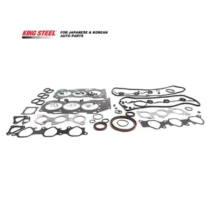 KINGSTEEL OEM 04111-31343 0411131343 Repuestos Automotriz Spare Part Engine System Overhaul Full Gasket Kit Set for TOYOTA GGN50