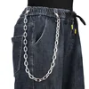 White K single-layer trouser chain