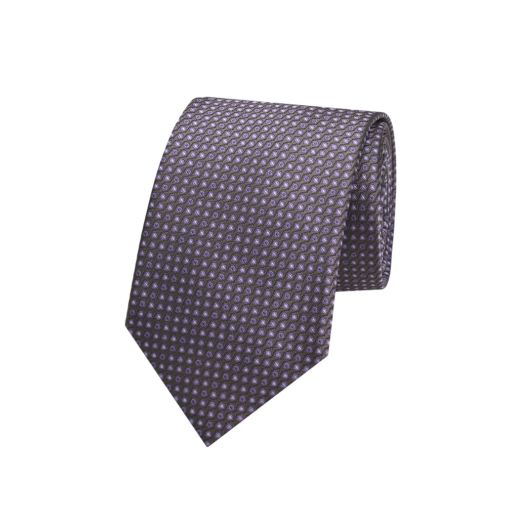 Модные галстуки Yili на заказ однотонные Галстуки мужские для официального костюма в горошек с геометрическим рисунком