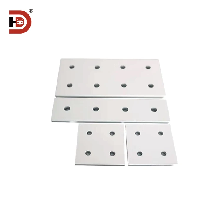 Industrial Aluminum Profiles, Long/square Aluminum Connecting Plates, Reinforced Fasteners, Connecting Aluminum Plates manufacture