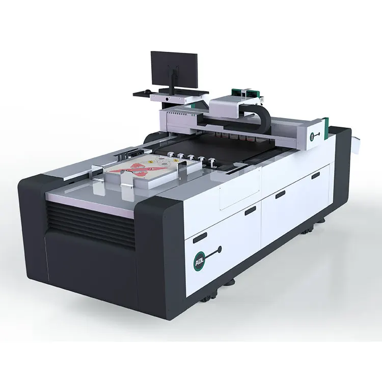 AOL 1070 Plus the Newest Generation Paper Flatbed Pattern Sticker Printing Label Kiss Drag Plotter Cutting Machine