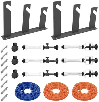 3 Roller Manual Wall Mount Photo Backdrop Background Support System for Mounting 3 Backdrop detail image