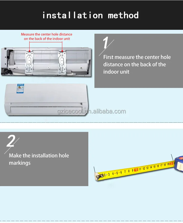Universal Wall Mounting Bracket for 1-3HP Air Conditioners