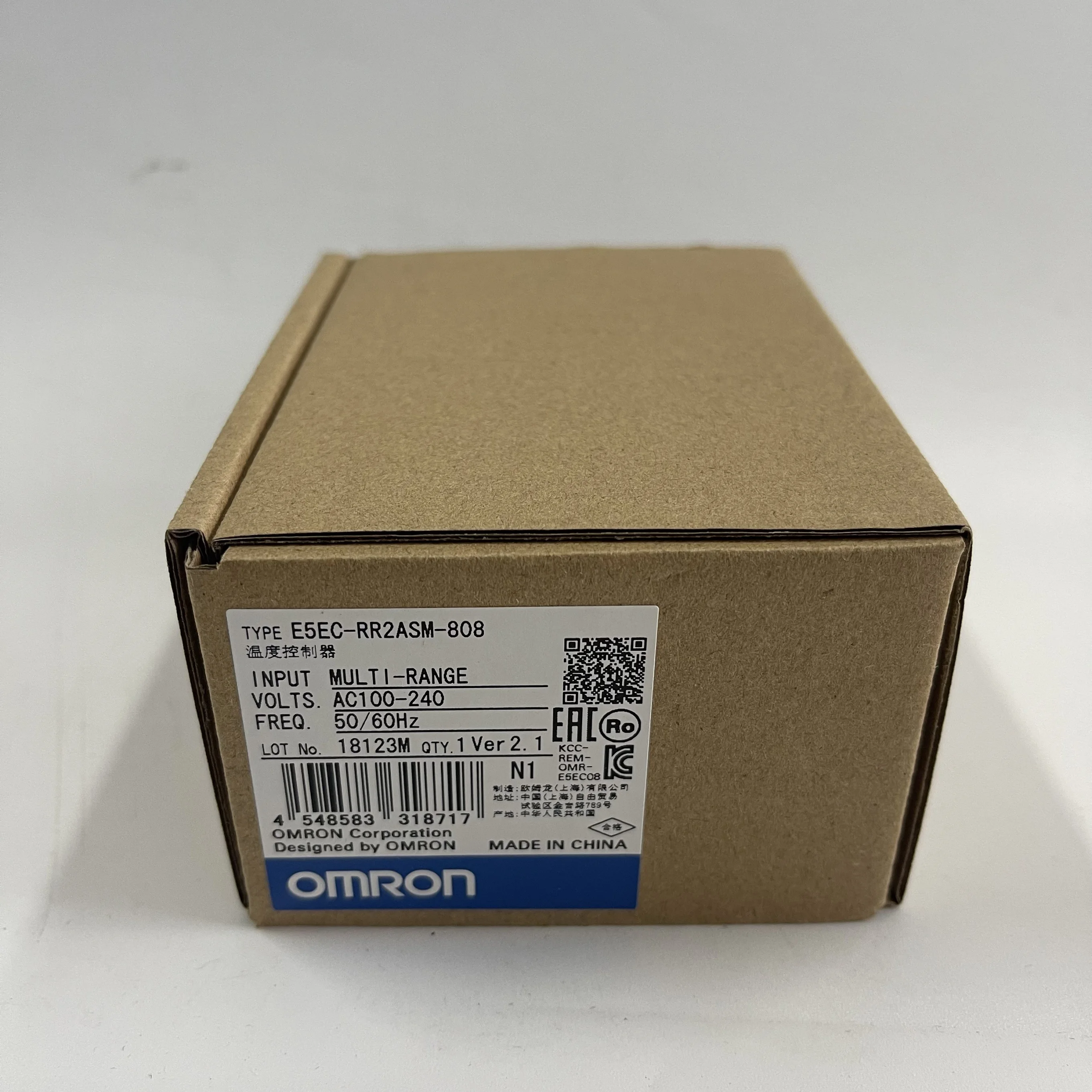Omron Temperature Controller E5EC-RR2ASM-808