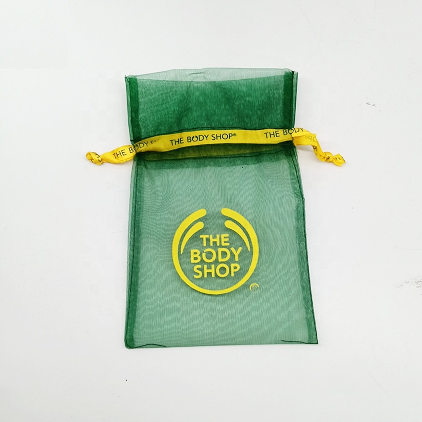 Hot sale silk drawstring bag organza bags jewelry