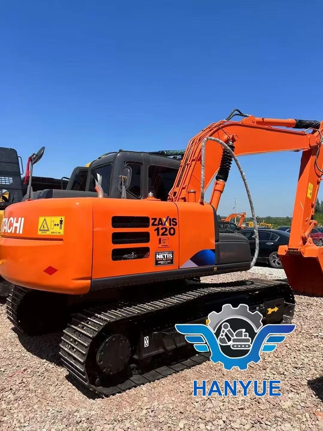 Oferta de Excavadora de Cadenas Usada Hitachi ZX120 de Alta