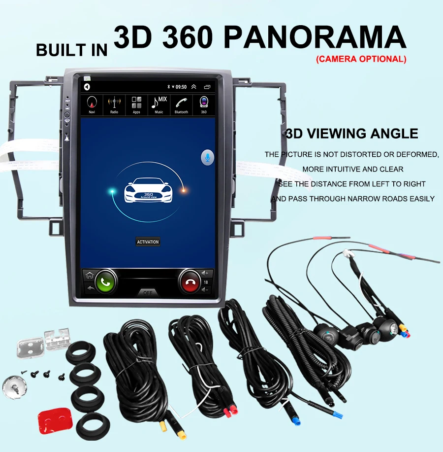 12.8" Tesla Screen Android for Toyota Crown Majesta S180 2003-2009 Head Unit Radio Navigation Car Multimedia Player GPS 4G WIFI