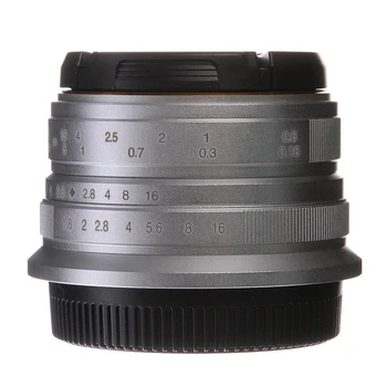 7Artisans 25mm F1.8 APS-C Wide Angle Prime Manual Focus Lens for E/FX/EOS-M/M43-Mount Sony A7 A9 A7II A5000 A5100 A6000 product image
