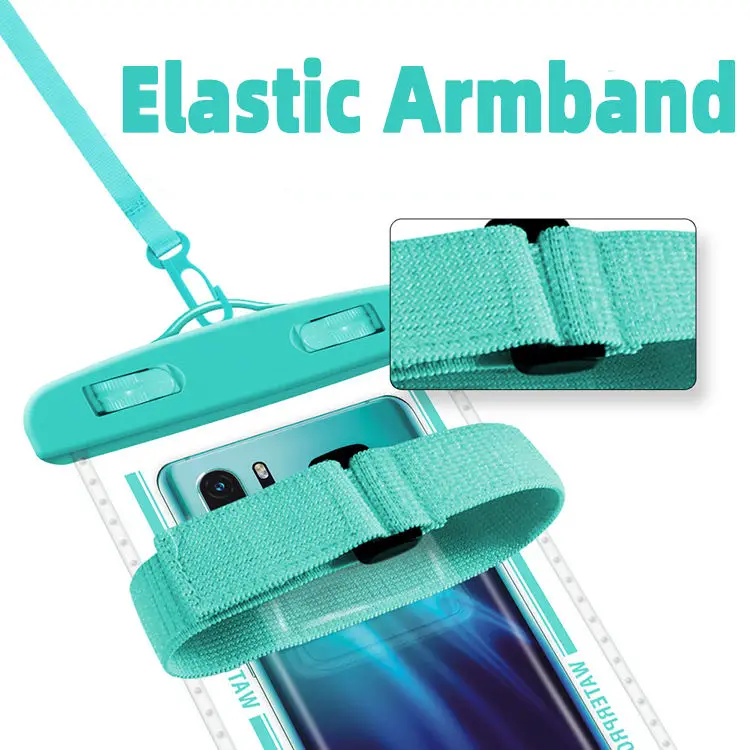 product heavy duty waterproof phone pouch case for iphone 17 16 15 pro max s25 ultra water proof cell phone dry bag beach protector-7