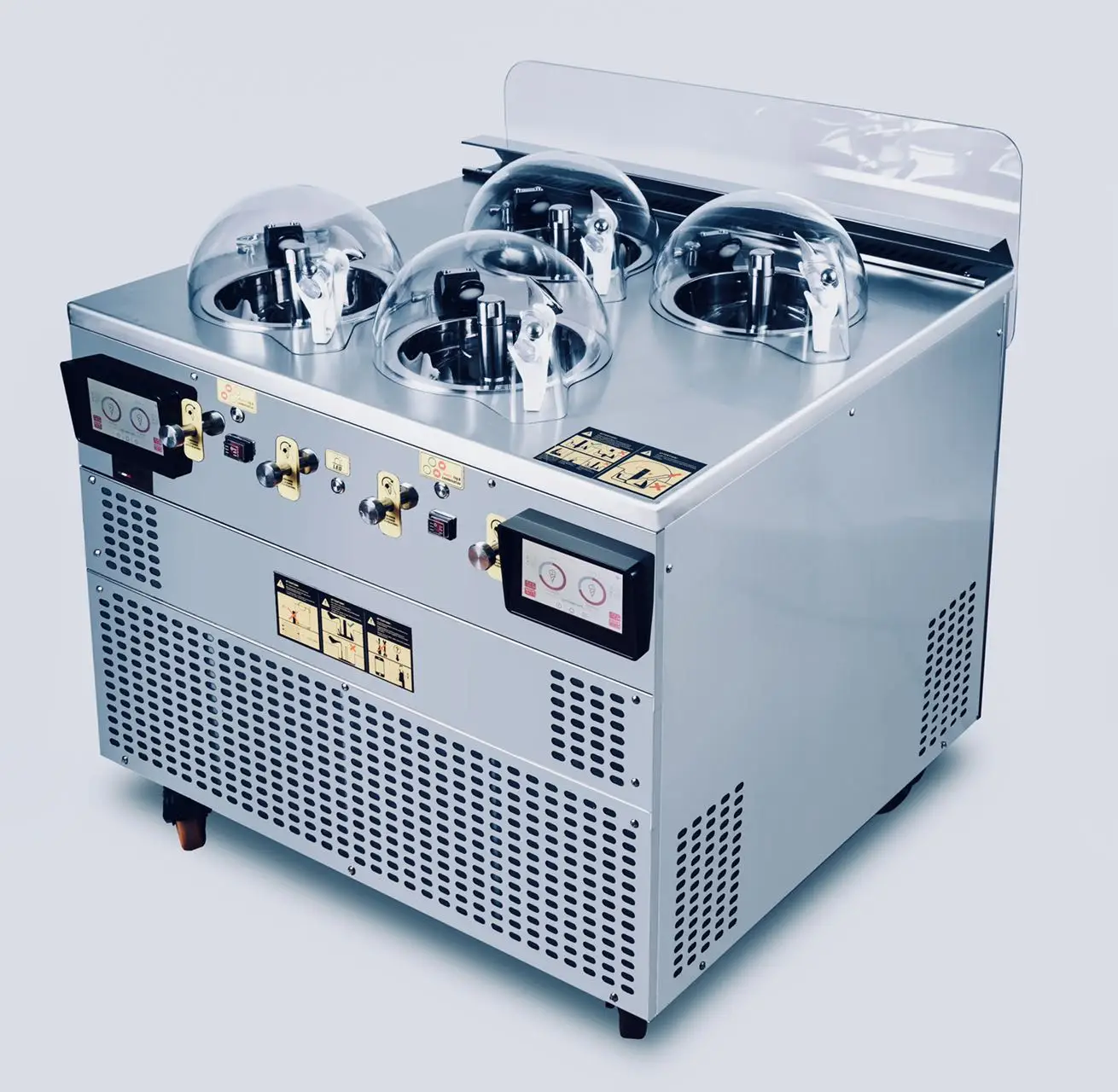 MILES Galaxy Pro V4: All-in-One 40L/H Commercial Gelato Maker & 4