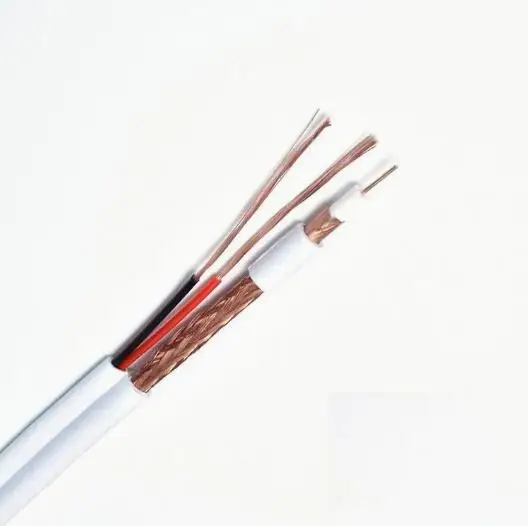 Custom Factory Price RG59 Solid PE Insulated Coaxial Cables for CCTV Cables Security Camera/antenna Coax Cable 305m