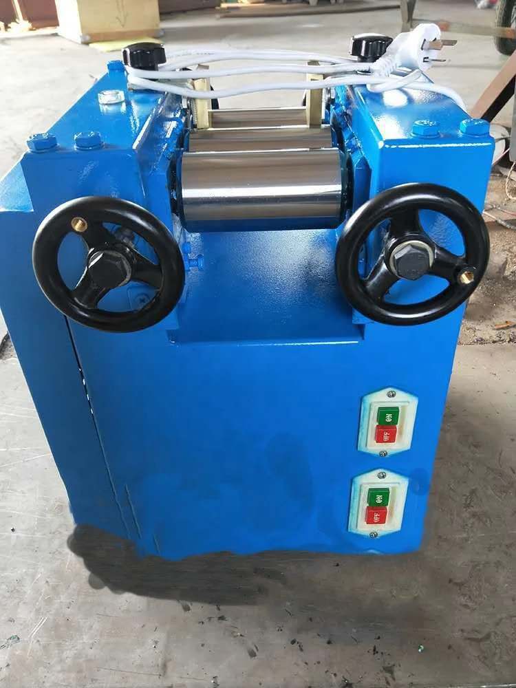 Печатная чернильная шлифовальная машина трехроликовая мельница с мм роликовым диаметром пигментная для трехроликовой