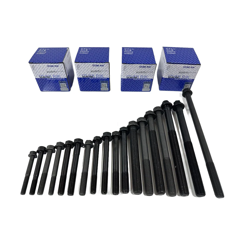 IZUMI RIK FD15, FD18, FD25, FD30, FN528 실린더 헤드 볼트 Mitsubishi용