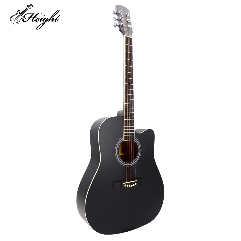 40 Inch Acoustic Guitar Cutaway Guitar Acoustic Basswood Guitar Highgloss Bass Wood For