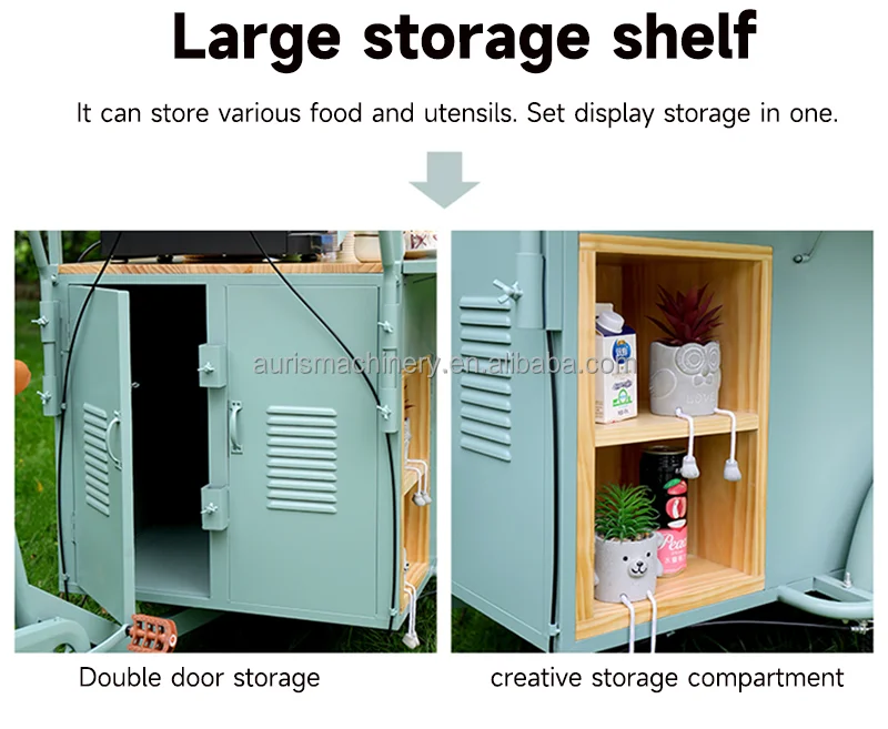 New Design Outdoor Mobile Coffee Tricycle Food Bike For Sale Tricycle