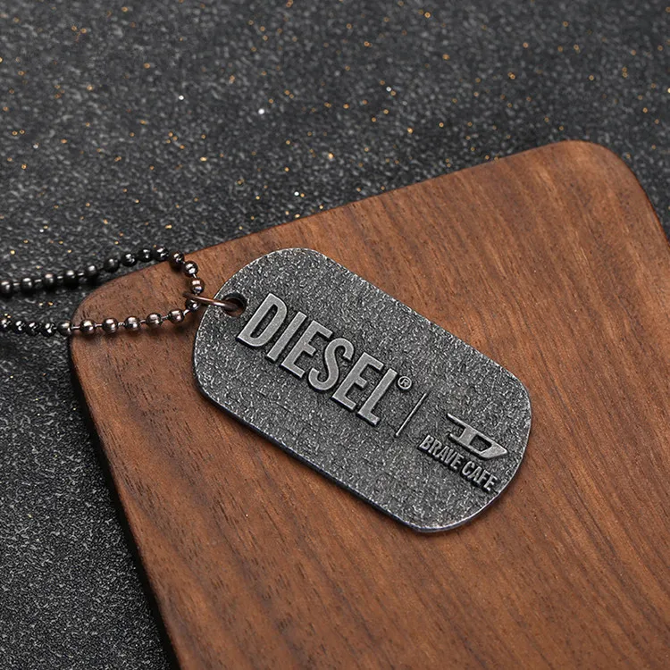 Sublimation Original 1940 World War Ii Dog Tag Zinc Alloy Hanging Tag