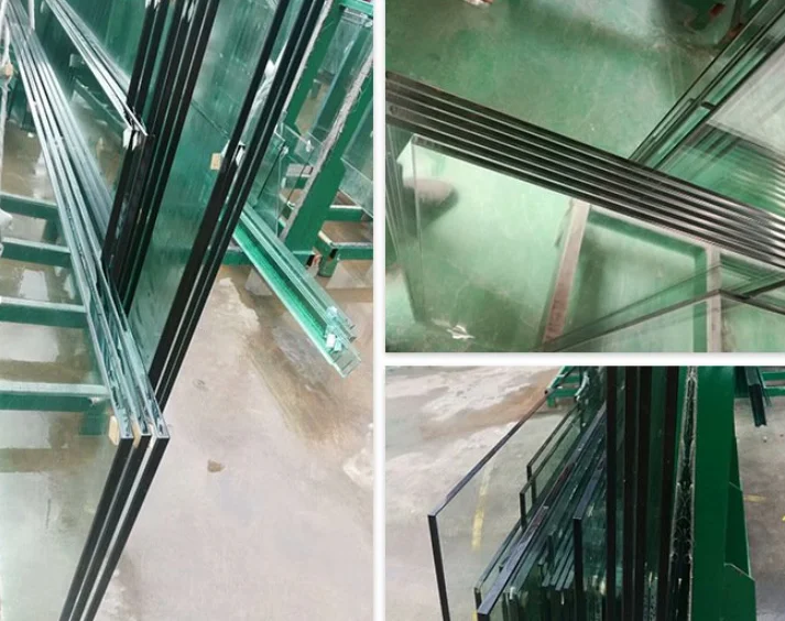 Fast Manual Glass Edging Machine Glass Edge Polishing Machinery Support Low E Glass Rough Grinding Polisher