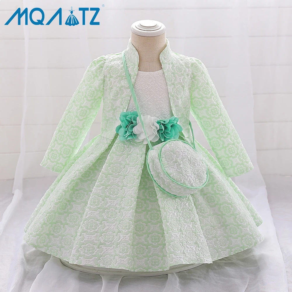 MQATZ niños niña espuma impresión flor niña cumpleaños princesa