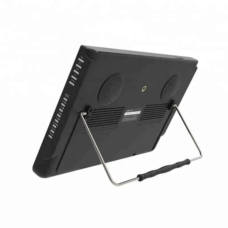 Portable Mini Digital Analog Led TV DVB-T DVB-T2 Rechargeable Television Player LED Screen