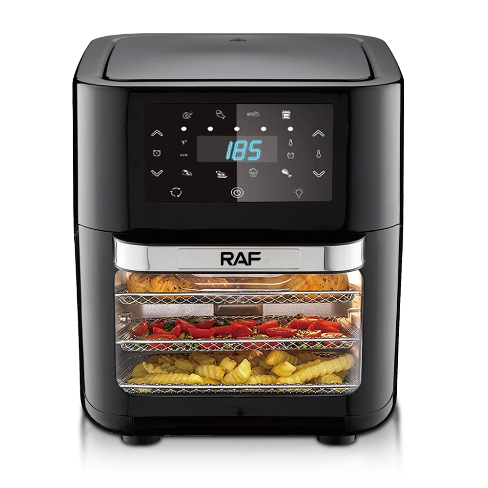 RAF 16L Multifunction Touch Screen Smart Air Fryer Electric Without Oil Free Deep Digital Air Fryer R5293