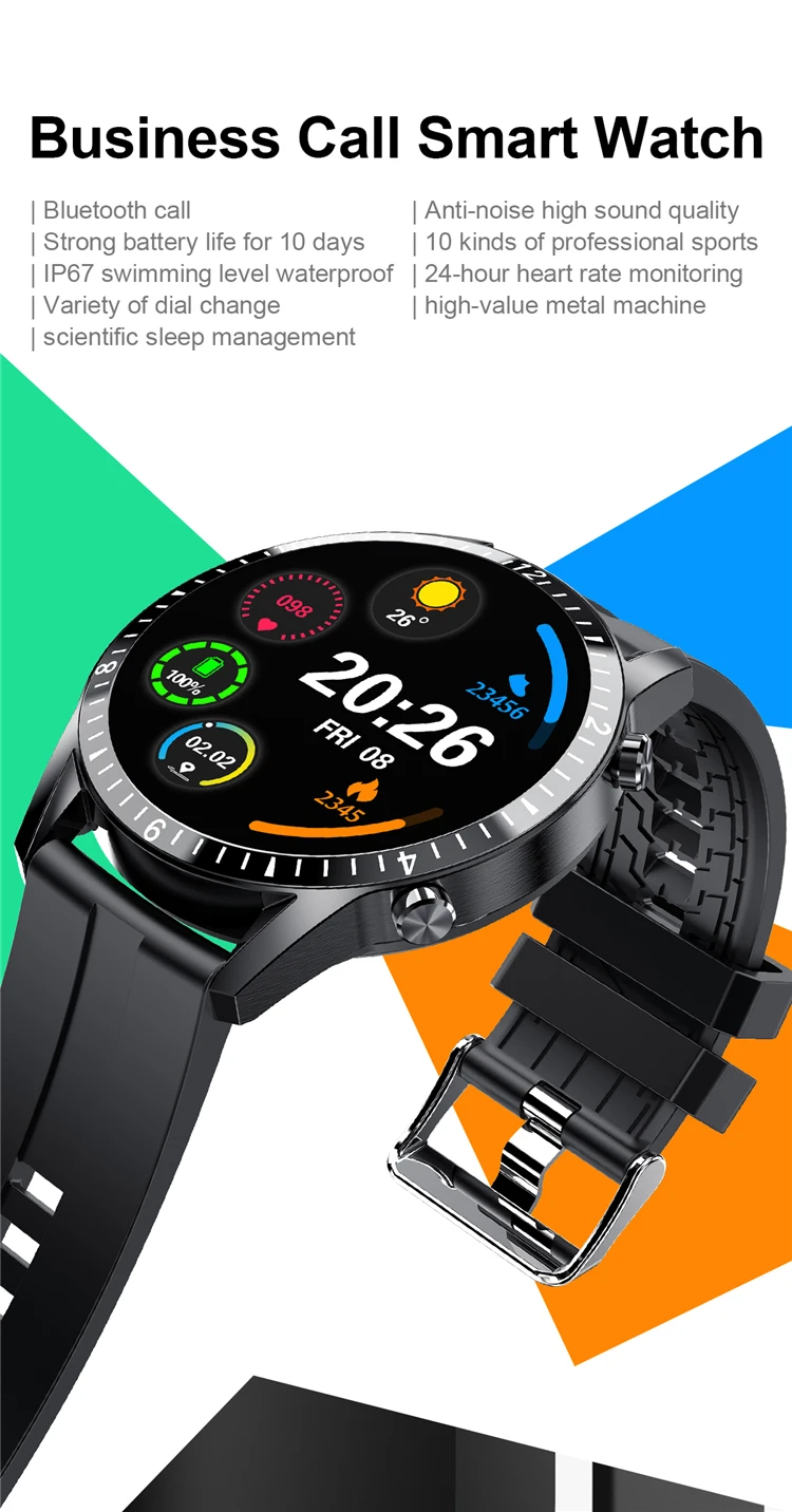 Smart Watch I9 Touch Screen Hand Free Smartwatch Men Women Fitness