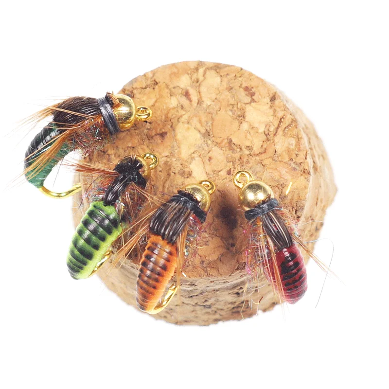 TOPIND Handmade Artificial Bionic Lifelike Fly Fishing Lure