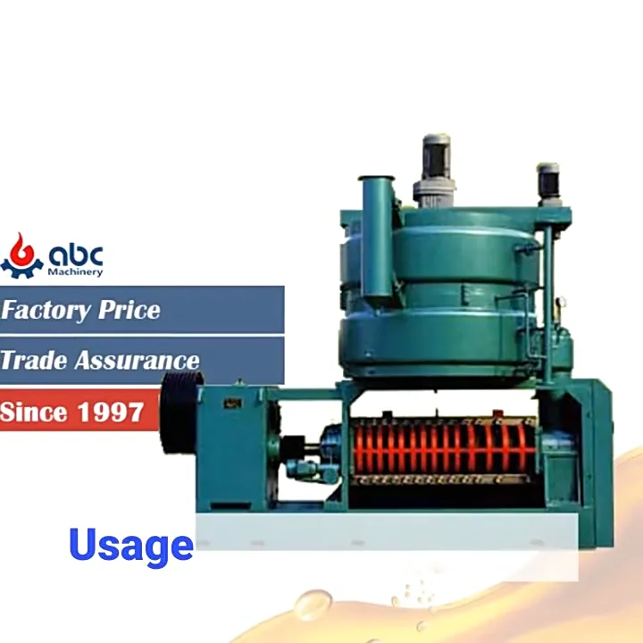 Large Size Heat Oil Press Machine Palm Kernel Rapeseed Canola Soya