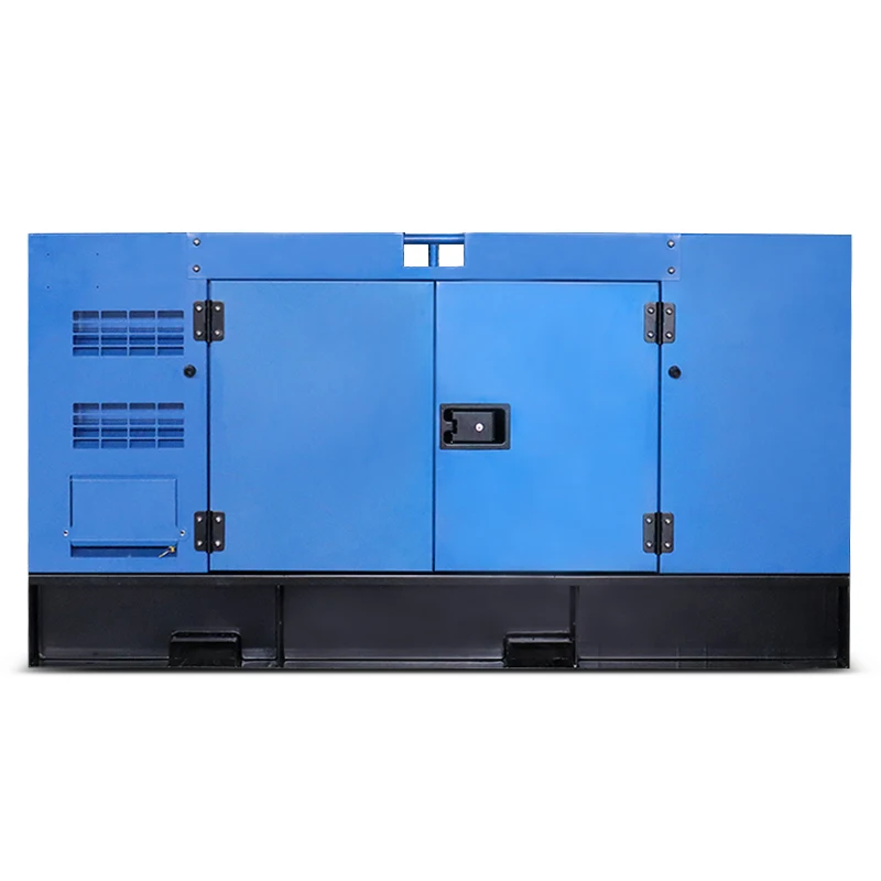 Auto Start 60kW 75kVA Water Cooling Silent diesel Generator 4 Cylinder 400V 208v 3phase  220v 1phase 50/60 hz ATS Fuel tank