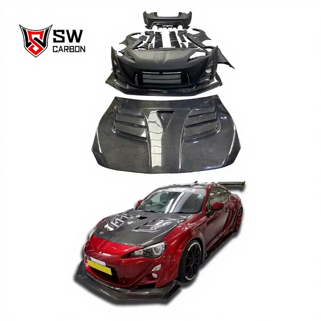 トヨタ GT86 ZN6 BRZ FR-S用 高品質ワイドボディキット 性能向上